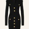 Balmain Strickkleid Damen, Schwarz