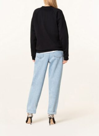 Balmain Sweatshirt Damen, Schwarz