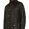 Barbour Ashby Wax Feldjacke Herren, Grün