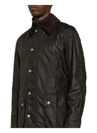 Barbour Ashby Wax Feldjacke Herren, Grün