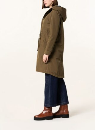Barbour Bannock Parka Damen, Grün