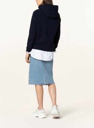 Barbour Hoodie Damen, Blau