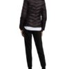 Barbour International Aubern Quilt Steppjacke Damen, Schwarz