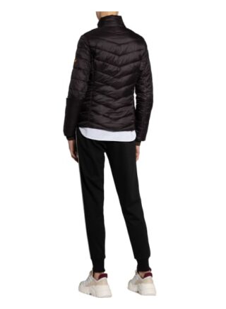 Barbour International Aubern Quilt Steppjacke Damen, Schwarz