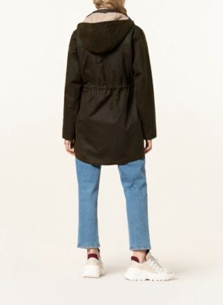 Barbour Keiss Parka Damen, Grün