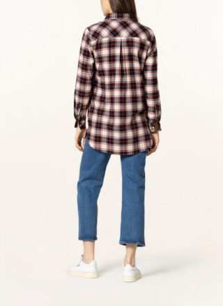 Barbour Windbound Hemdbluse Damen, Blau