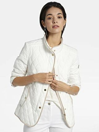 Basler Steppjacke Damen, Weiß