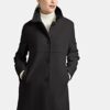 Basler Wollmantel Damen, Schwarz