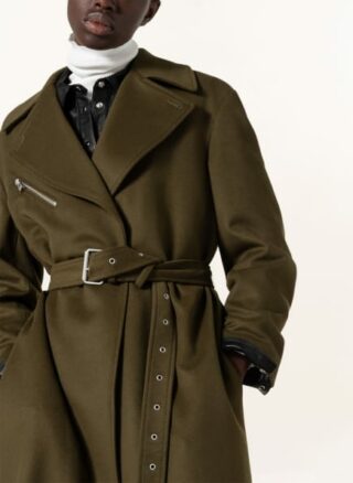 Belstaff Etta Wollmantel Damen, Grün