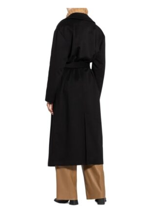 Belstaff Etta Wollmantel Damen, Schwarz