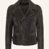 Belstaff Fraser Lederjacke Herren, Grau