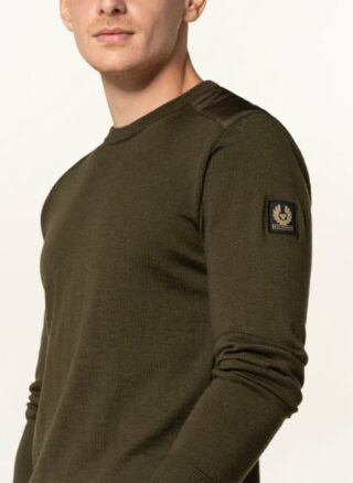 Belstaff Kerrigan Pullover Herren, Grün