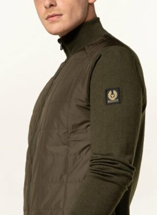 Belstaff New Kelby Strickjacke Herren, Grün