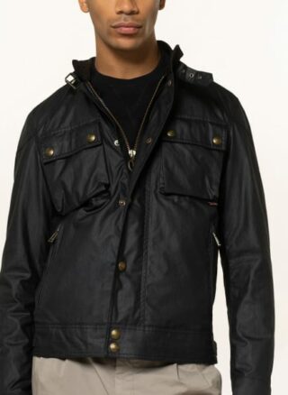 Belstaff Racemaster Blouson Herren, Schwarz