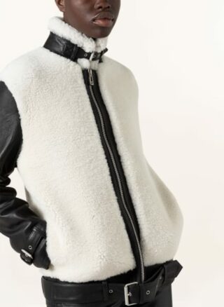 Belstaff Romy Lederjacke Damen, Beige