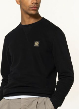 Belstaff Sweatshirt Herren, Schwarz