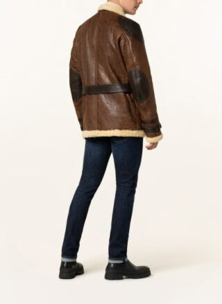Belstaff Trialmaster Panther Lederjacke Herren, Braun