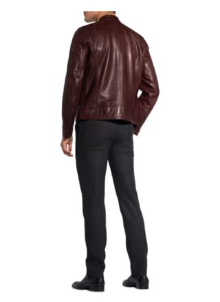 Belstaff V Racer Lederjacke Herren, Rot