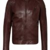 Belstaff V Racer Lederjacke Herren, Rot