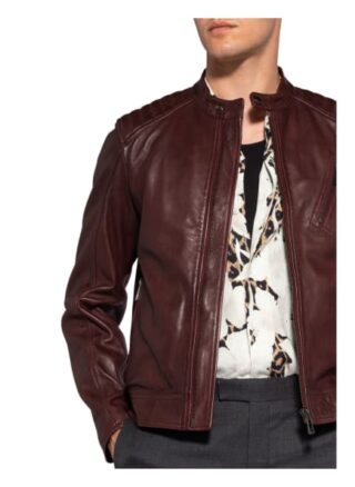Belstaff V Racer Lederjacke Herren, Rot