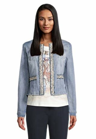 Betty Barclay Bleached Jeansjacke Damen, Blau
