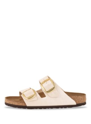 Birkenstock Arizona Big Buckle Pantoletten Damen, Weiß