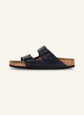 Birkenstock Arizona Pantoletten Damen, Blau