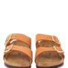 Birkenstock Arizona Pantoletten Damen, Braun