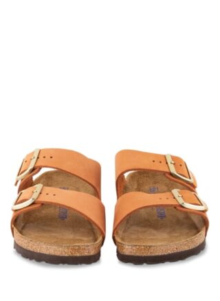 Birkenstock Arizona Pantoletten Damen, Braun