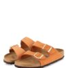 Birkenstock Arizona Pantoletten Damen, Braun