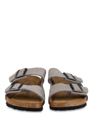 Birkenstock Arizona Pantoletten Herren, Grau