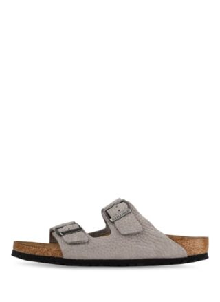 Birkenstock Arizona Pantoletten Herren, Grau