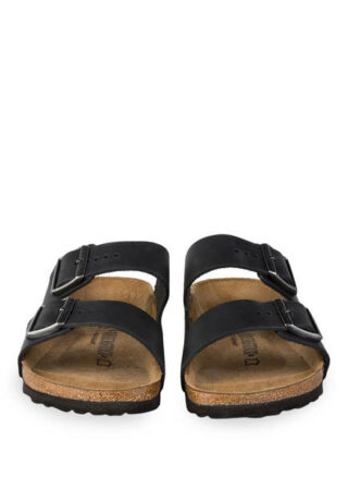 Birkenstock Arizona Pantoletten Herren, Schwarz