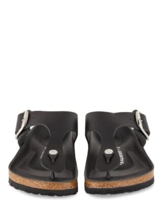 Birkenstock Gizeh Big Buckle Zehentrenner Damen, Schwarz