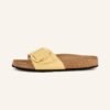 Birkenstock Madrid Big Buckle Pantoletten Damen, Gold