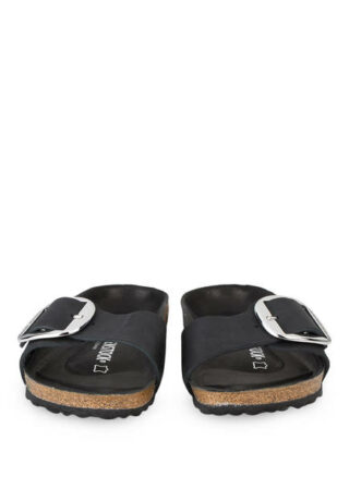 Birkenstock Madrid Pantoletten Damen, Schwarz