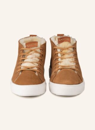 Blackstone Hightop-Sneaker Damen, Braun
