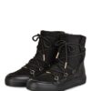 Blackstone Schnürboots Damen, Schwarz