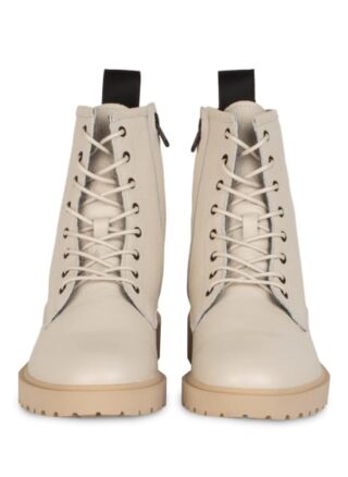 Blackstone Schnürboots Damen, Weiß