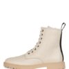 Blackstone Schnürboots Damen, Weiß