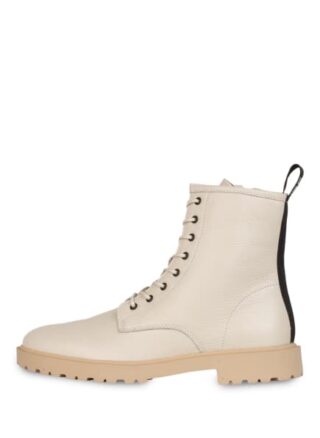 Blackstone Schnürboots Damen, Weiß