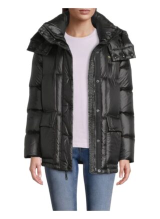 Blauer Daunenjacke Damen, Blau