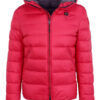 Blauer Daunenjacke Herren, Rot