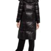 Blauer Daunenmantel Damen, Blau