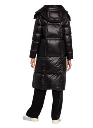 Blauer Daunenmantel Damen, Blau