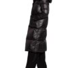 Blauer Daunenmantel Damen, Blau
