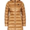 Blauer Daunenmantel Damen, Blau