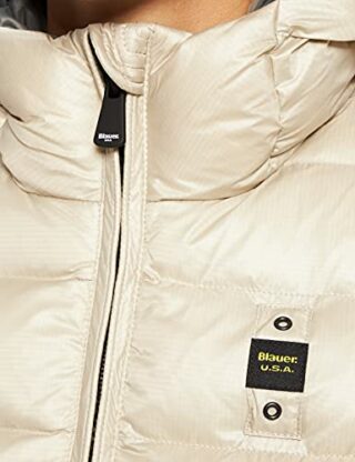 Blauer GIUBBINI Corti Imbottito OVATTA Steppjacke Damen, Blau