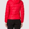 Blauer GIUBBINI Corti Imbottito OVATTA Steppjacke Damen, Rot