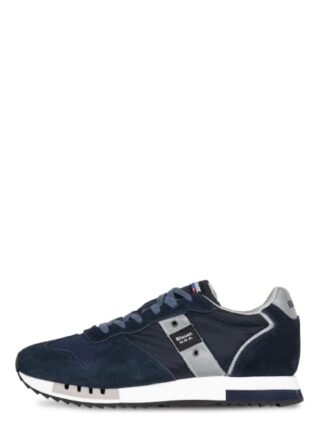 Blauer Queens Sneaker Herren, Blau